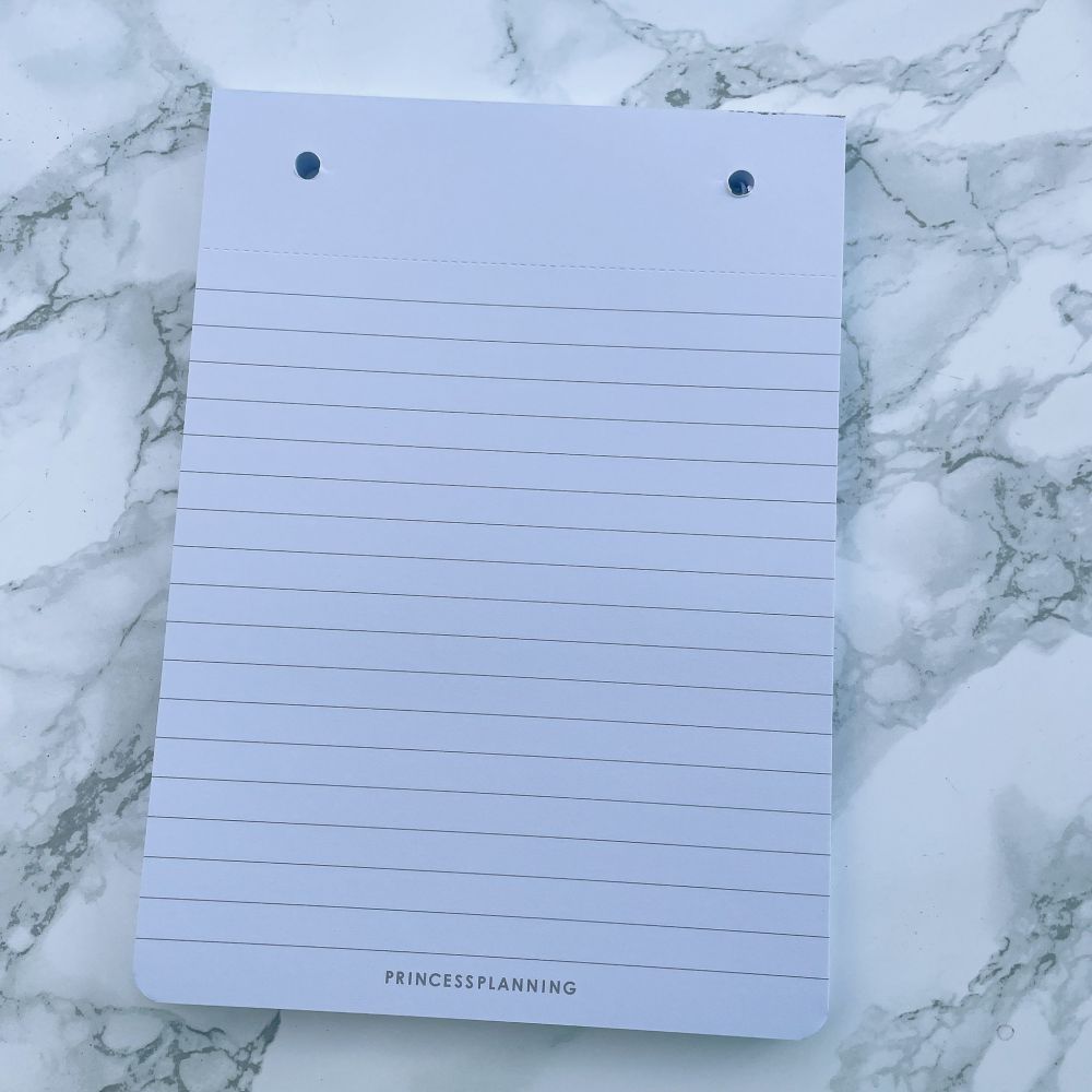 Lined Note Pad Refill
